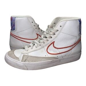 Big Girl’s Nike Blazer Mid 77 White/Pink “White Magic Ember” Blazers - 3.5Y